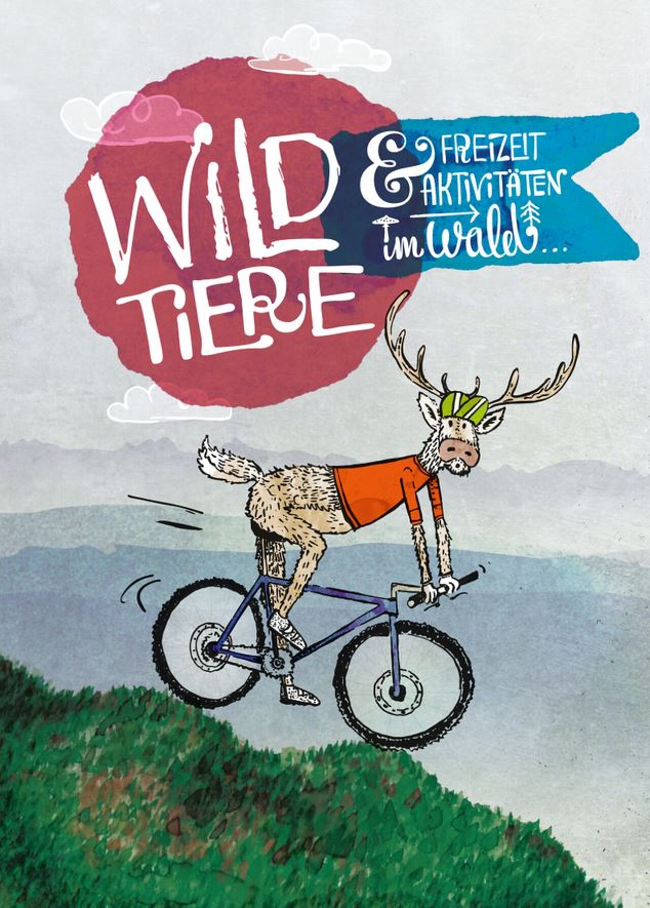 Titelbild der Wildtiere Brochüre