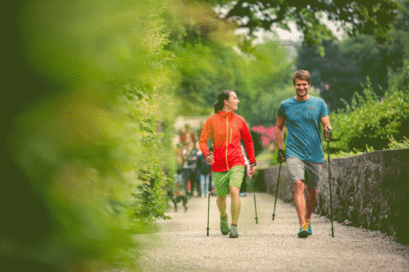 Nordic Walking im Sommer