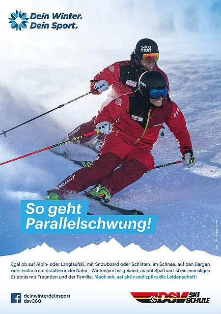Poster DWDS Skischule Alpin