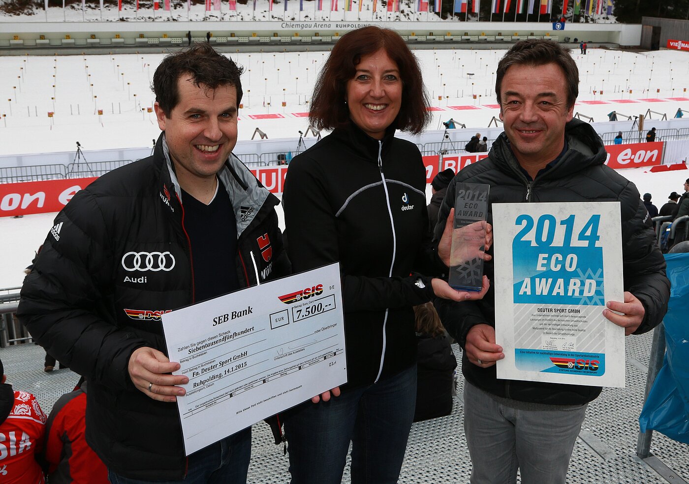 Eco Award Übergabe 2015