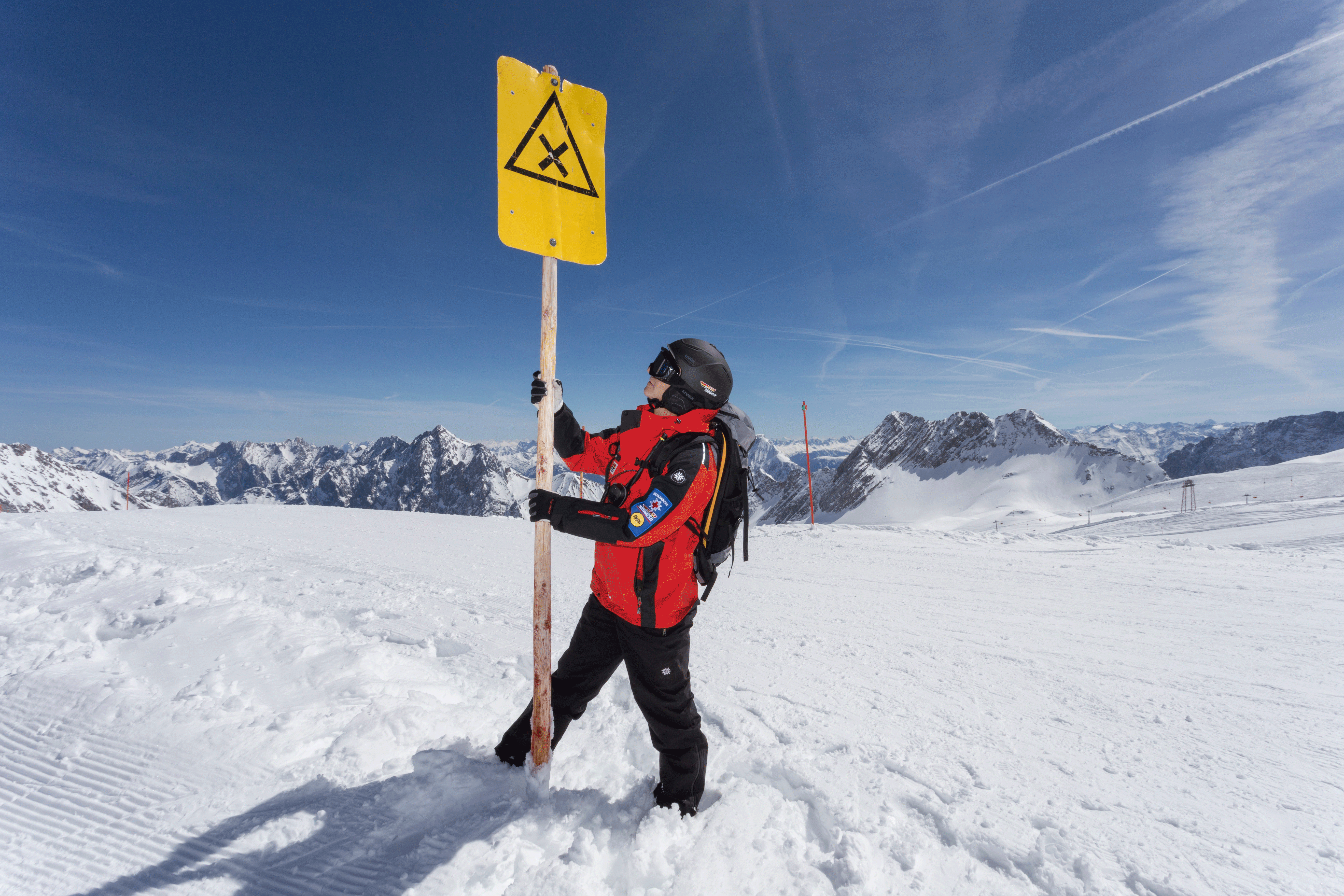 Skiwacht Arbeit der DSV-Skiwacht